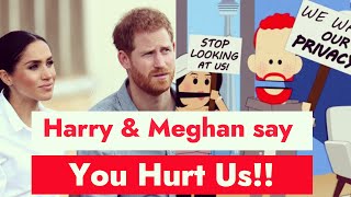 Prince Harry And Meghan Markle Cant Handle The Criticism and are Deeply Hurt [upl. by Odrareve]