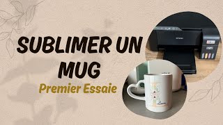 Sublimer un Mug je teste limprimante Epson [upl. by Cirek]