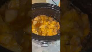 Parmesan garlic chicken and potatoes Pt 3 crockpotrecipes quickrecipe familymeals [upl. by Pejsach217]