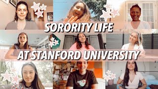 SORORITY LIFE at stanford university  what you need to know for rush amp the truth about greek life [upl. by Rebmac618]