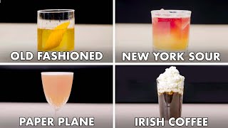 How To Mix Every Whiskey Cocktail  Method Mastery  Epicurious [upl. by Vivien]