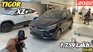 2022 Tata Tigor Xz Plus Top Model ₹ 759 Lakh ❣️ Tata Tigor Review 🔥 [upl. by Hebel]