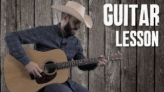 How to Mix Country Crosspicking with Your Strumming  Easy Country Bluegrass Guitar Lesson [upl. by Eamon55]