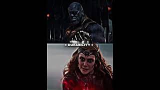 Thanos vs Scarlet Witch [upl. by Ceciley]