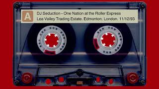 DJ Seduction at One Nation  Roller Express Lea Valley Trading Estate Edmonton London  111293 [upl. by Bullion]