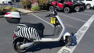 Contra Costa PowersportsUsed 2020 Zebra electric motorscooter [upl. by Wivina]