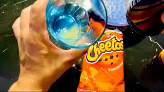 ASMR COMIENDO CHEETOS TORCIDITOS CON UNA CERVEZA 🍺 [upl. by Nolyd618]