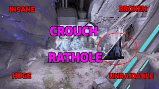 Huge Crouch Rat Hole Ark Aberration Pvp Official Best Base Spot [upl. by Karla325]