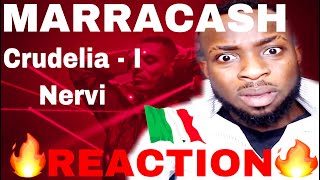 CRUDELIA  I NERVI MARRACASH VIDEO REACTION BY Chissy [upl. by Teodoor]