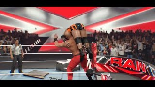 Braun Strowman vs Bronson reed no disqualification match wwe 2k24 [upl. by Tatiania]