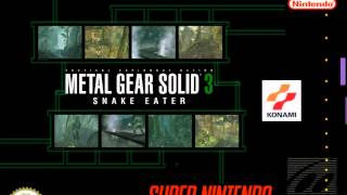 Metal Gear Solid 3 Snes Style  Snake Eater Theme [upl. by Melesa]