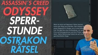 Assassins Creed Odyssey  Sperrstunde Ostrakon Rätsel Megaris Gelöst [upl. by Alaham134]