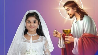 First Holy Communion of Little Angel ANNA MARIA [upl. by Peedsaj]