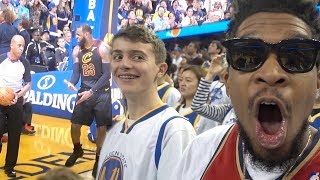 MY FIRST CAVS vs WARRIORS GAME EVER I LITERALLY LOST MY MIND [upl. by Salzhauer486]