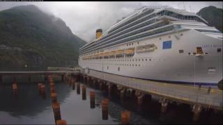 COSTA MAGICA in Geiranger und Hellesylt 12062017  en0316 [upl. by Nevad]