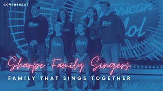 Sharpe Family Singers  Family That Sings Together shorts 👨‍👩‍👦‍👦 [upl. by Nadnarb]