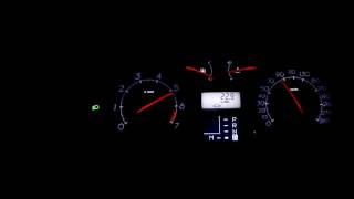 Renault Vel Satis 20T 170 automat acceleration 0  100 kmh [upl. by Nhar]