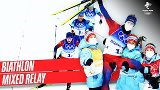 Biathlon  Full Replay  Mixed Relay  Beijing2022 [upl. by Jody47]