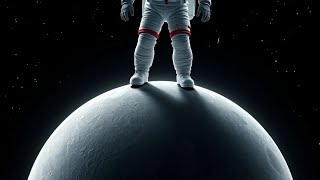 Astronaut Walking on the Moon AI Art Animation Video  Astronaut Moon Walk Shorts astronauts moon [upl. by Annavoj891]