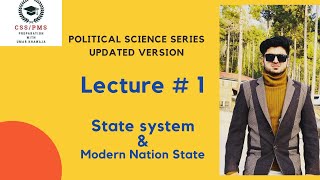 State System amp Nation State Lecture  1 Political Science New Series [upl. by Keg2]