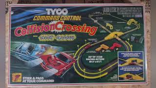 VINTAGE TYCO COMMAND CONTROL NITE GLOW 1980 HO SCALE SLOTLESS NEW IN BOX SET UP AND TEST [upl. by Cherice123]