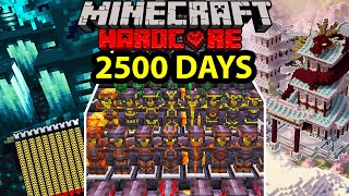 I Survived 2500 Days in Hardcore Minecraft FULL MOVIE [upl. by Embry]