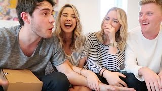 ZALFIE TRY HEALTHY SNACKS 3 POPPY amp SEAN [upl. by Pritchett495]