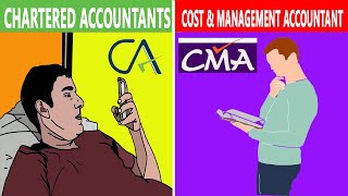 CA vs CMA  Chartered Accountant और Cost and Management Accountants में कोन Powerful  CA or CMA [upl. by Paff740]