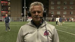 Mens Soccer Postgame vs Fernando Barboto vs New Hampshire  11124 [upl. by Cindee404]