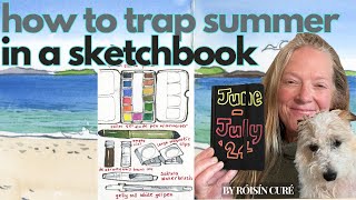 How To Trap Summer In A Sketchbook [upl. by Alyam]