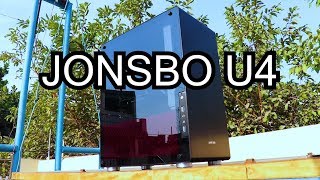 Jonsbo U4 REVIEW and PC BUILD  BEST MIDTOWER RGB CABINET  in INDIA [upl. by Tonjes]