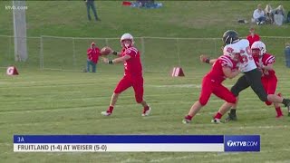 Class 3A Varsity Football Highlights Fruitland Grizzlies vs Weiser Wolverines [upl. by Imotas]