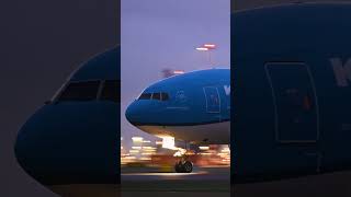 KLM Boeing 777200ER Takeoff runway 36L after sunset planespotting aviation ytshorts plane yt [upl. by Cave]