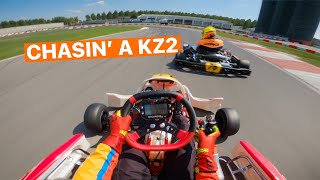 KZ2 vs ROK SHIFTER karting chase at Cremona Circuit🔥 [upl. by Bobbi640]