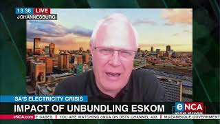 Impact of unbundling Eskom [upl. by Nnaeirelav]