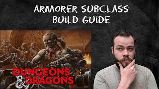 Armorer Artificer Build Guide Shield Master in DampD 5e  HDIWDT [upl. by Combe654]