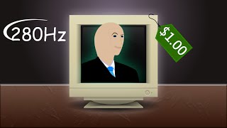 I Bought The Worlds Cheapest 280Hz Gaming Monitor [upl. by Eintirb121]