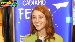 Eppure cadiamo felici intervista Gaja Masciale «Gioia invisibile mia famiglia punto riferimento» [upl. by Driskill]