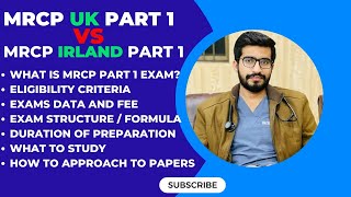 MRCP UK PART 1 VS MRCP IRELAND PART 1 MRCP PART 1 TIPS MRCP2023 [upl. by Nelyaw]