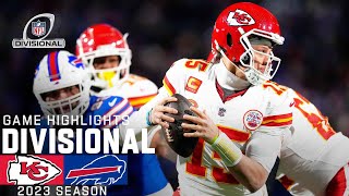 Kansas City Chiefs vs Buffalo Bills Game Highlights  NFL 2023 Divisional Round [upl. by Tiraj]