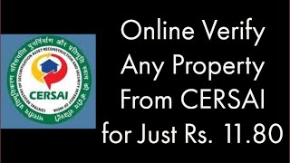 Dont Buy Any Property Before Verifying it From CERSAI Advocate Subodh Gupta Video No 94 [upl. by Nylirehc]