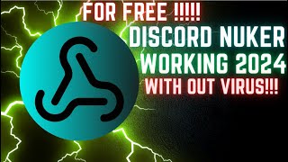 Free Discord Nuker Working 2024✅ [upl. by Eimot]