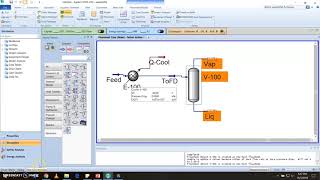 ASPEN HYSYS tutorial on FLASH DRUM [upl. by Carlene827]