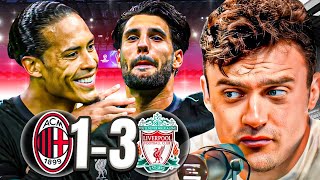 AC MILAN 13 LIVERPOOL REACTION [upl. by Yelac909]