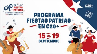 Programación Fiestas Patrias en C20 2024 [upl. by Oicirbaf]