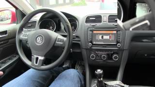 Erstkontakt VW Parklenkassistent Park Assist inkl ParkPilot [upl. by Bartram]