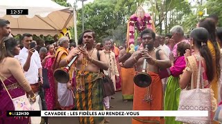 Cavadee à SaintAndré  un moment de grande ferveur pour la communauté tamoule de l’île [upl. by Rudyard48]