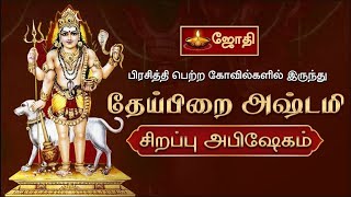 பைரவர் தேய்பிறை அஷ்டமி  சிறப்பு அபிஷேகம்  Bairavar Theipirai Ashtami  Abishegam  Jothitv [upl. by Otto269]