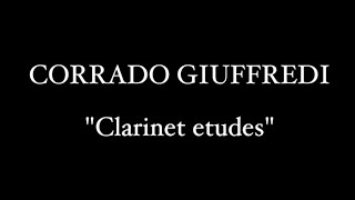 Corrado Giuffredi  quotClarinet etudes seriesquot [upl. by Jessamyn847]