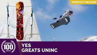 YES Greats UnInc 2023 Snowboard Review [upl. by Neall]